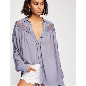 Free People Katie Bird Buttondown
